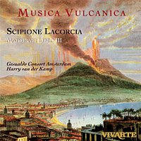 Přední strana obalu CD Lacorcia: Madrigals-Musica Vulcanica