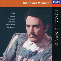 Přední strana obalu CD Mario del Monaco - L'Africaine / Tosca / Il Trovatore