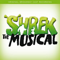 Přední strana obalu CD Shrek The Musical