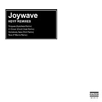 Joywave – HDYF REMIXES