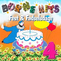 Přední strana obalu CD Bornehits 4 - Fest & Fodselsdage