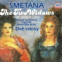Přední strana obalu CD Smetana: Dvě vdovy. Komická opera o 2 dějstvích