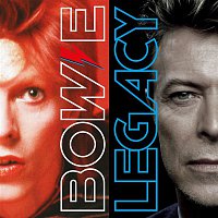 Přední strana obalu CD Legacy (The Very Best Of David Bowie)