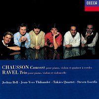 Přední strana obalu CD Chausson: Concert for Piano, Violin & String Quartet / Ravel: Piano Trio