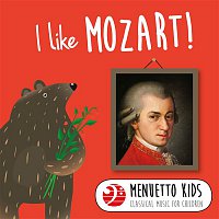 Přední strana obalu CD I Like Mozart! (Menuetto Kids - Classical Music for Children)
