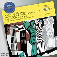 Přední strana obalu CD Milhaud: Les Choéphores / Honegger: Symphony No.5 "Di tre re" / Roussel: Bacchus et Ariane