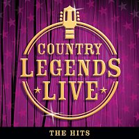 Přední strana obalu CD Country Legends Live The Hits