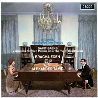 Bracha Eden, Alexander Tamir – Brahms: Sonata for 2 Pianos; Saint-Saens: Variations for Two Pianos on a Theme of Beethoven