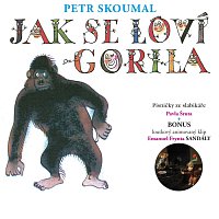 Přední strana obalu CD Skoumal: Jak se loví gorila. Písničky ze slabikáře Pavla Šruta