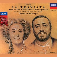 Přední strana obalu CD Verdi: La Traviata