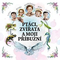 Přední strana obalu CD Durrell: Ptáci, zvířata a moji příbuzní