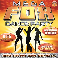 Přední strana obalu CD Mega Fox Dance Party Folge 1