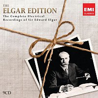 Přední strana obalu CD The Elgar Edition: The Complete Electrical Recordings of Sir Edward Elgar.
