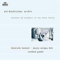Přední strana obalu CD J.M. Bach, G.C. Bach,  J.C. Bach: Cantatas by members of the Bach family