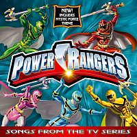 Přední strana obalu CD Power Rangers - Songs From The TV Series