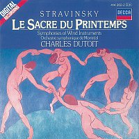 Přední strana obalu CD Stravinsky: The Rite of Spring/Symphonies of Wind Instruments