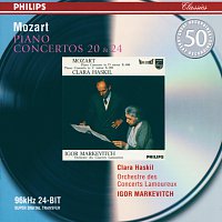 Přední strana obalu CD Mozart: Piano Concertos Nos.20 & 24