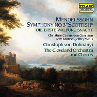 Přední strana obalu CD Mendelssohn: Symphony No. 3 in A Minor, Op. 56, MWV N 18 "Scottish" & Die erste Walpurgisnacht, Op. 60, MWV D 3