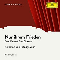 Koloman Von Pataky, Unknown Orchestra – Mozart: Don Giovanni, K. 527: Nur ihrem Frieden [Sung in German]