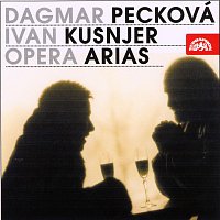 Přední strana obalu CD Dagmar Pecková a Ivan Kusnjer Operní árie