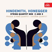 Přední strana obalu CD Hindemith, Honegger: Smyčcový kvartet č. 2 a č. 3