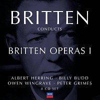 Přední strana obalu CD Britten conducts Britten: Opera Vol.1