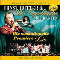 Přední strana obalu CD Ernst Hutter / Die sensationelle Premiere - Live / Erstmalig ein Konzert in Eger/Cheb - Das OPEN-AIR Konzert