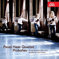 Přední strana obalu CD Prokofjev: Smyčcové kvartety č. 1 a 2, Sonáta pro dvoje housle