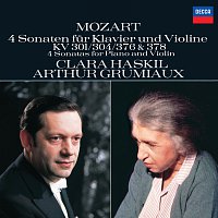 Přední strana obalu CD Mozart: 4 Violin Sonatas for Piano and Violin, Nos.18, 21, 24 & 26