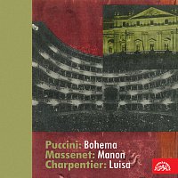Přední strana obalu CD Puccini: Bohema - Massenet: Manon - Charpentier: Luisa