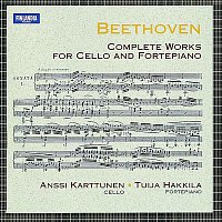 Přední strana obalu CD Beethoven * Complete Works for Cello and Fortepiano