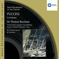 Přední strana obalu CD Puccini : La Boheme