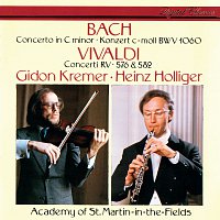 Přední strana obalu CD J.S. Bach: Concerto in C Minor / Vivaldi: Concerto in G Minor; Violin Concerto in D Major
