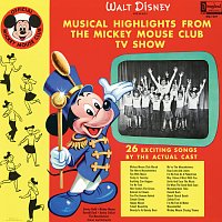 Přední strana obalu CD Musical Highlights from the Mickey Mouse Club TV Show