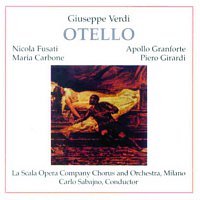 Přední strana obalu CD Otello