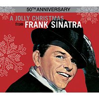 Přední strana obalu CD A Jolly Christmas From Frank Sinatra