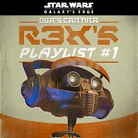 Přední strana obalu CD Star Wars: Galaxy's Edge Oga's Cantina: R3X's Playlist #1