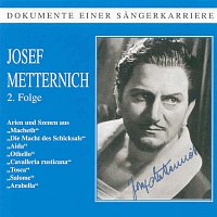 Přední strana obalu CD Dokumente einer Sangerkarriere - Josef Metternich (Vol. 2)