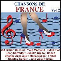 Přední strana obalu CD Chansons De France Vol.2