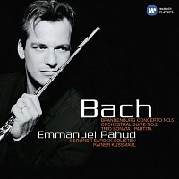 Přední strana obalu CD Bach: Brandenburg Concerto No. 5 - Orchestral Suite No. 2 - Trio Sonata - Partita.