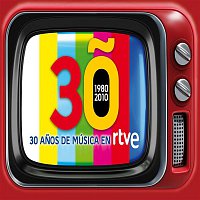 Přední strana obalu CD 30 anos de musica en TVE. 1980-2010