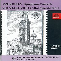 Přední strana obalu CD Koncerty pro violoncello a orchestr