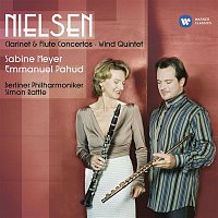 Přední strana obalu CD Nielsen: Clarinet & Flute Concertos, Wind Quintet