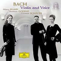 Přední strana obalu CD Bach - Violin and Voice