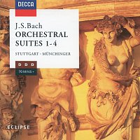 Přední strana obalu CD J.S. Bach: Orchestral Suites Nos. 1-4