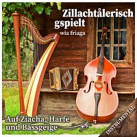 Přední strana obalu CD Zillachtålerisch gspielt wia friaga - Auf Ziacha, Harfe und Båssgeige - Instrumental