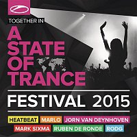 Přední strana obalu CD A State Of Trance Festival 2015