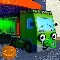 Toddler Fun Learning, Gecko's Garage – Baby Truck Halloween Song