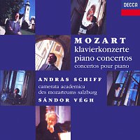 Přední strana obalu CD Mozart: The Piano Concertos