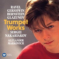 Přední strana obalu CD Ravel, Gershwin, Bernstein & Glazunov: Trumpet Works